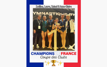🏆✨ Champion de France de Coupe des clubs ✨🏆