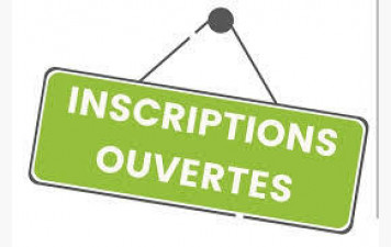 Inscriptions 2026-2027 : c'est maintenant !!
